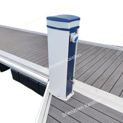 15-20 Years Lifespan Aluminum Floating Docks Floating Bridge Pontoon With Excellent Stability