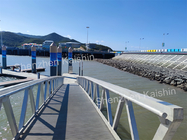 WPC Decking Floating Dock Gangway 500mm Aluminum Marine Dock Ramps