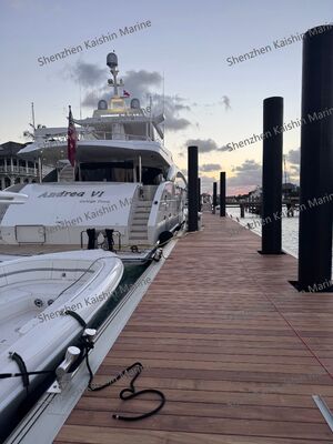 Marine Grade 6061-T6 Aluminum Floating Dock with Modular Design and 250-275kg/sqm Load Capacity for Marinas