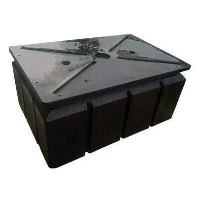 Anti UV LLDPE Floater For Marine Dock Yacht Ship Floating Platform Aluminum Floating Pontoon Bridge