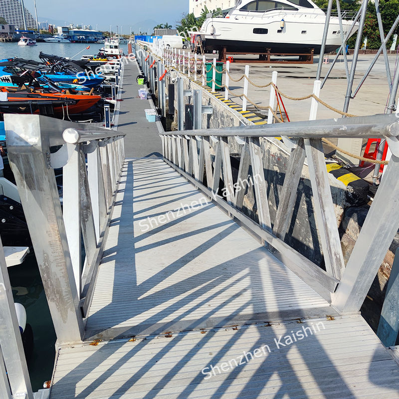 6061 T6 Aluminum Gangway Ramp for Marine Floating Docks