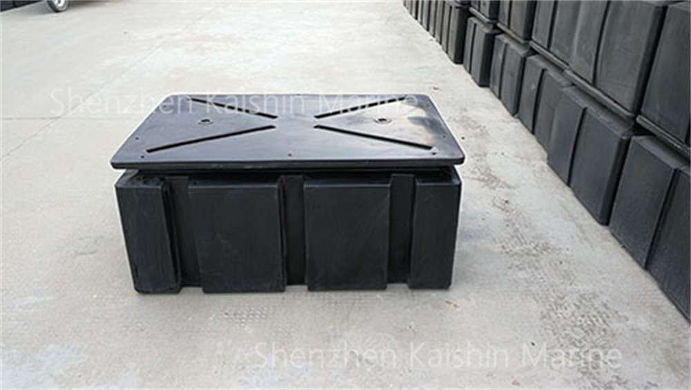 Modular EPS Foam LLDPE Dock Floater Marine Floating Dock 1200x800x550mm
