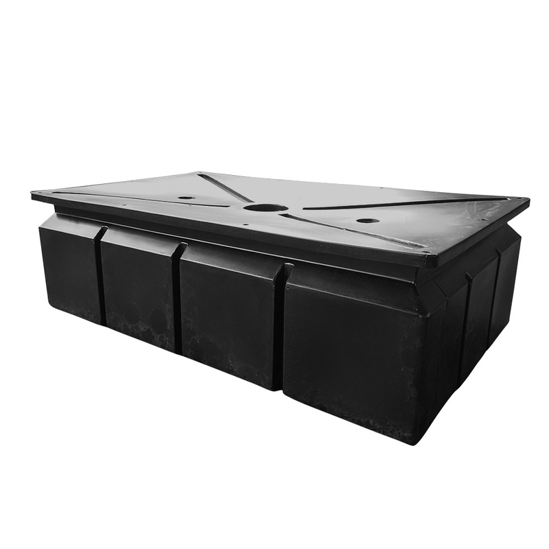 Impact Resistant Optimal Floating Dock With Square LLDPE Floatation Marine Floating Walkway Pontoon Bridge