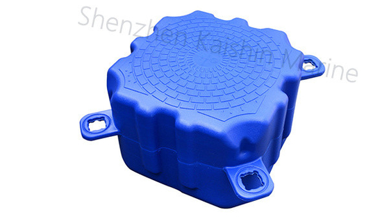 HDPE 휴대용 부유식 플랫폼 플라스틱 부유식 도크 큐브, 제곱미터당 350kg 부력