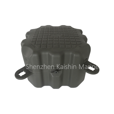회색 모듈형 떠있는 구조 휴대용 HDPE 떠있는 큐브 해상 제트 스키 도크